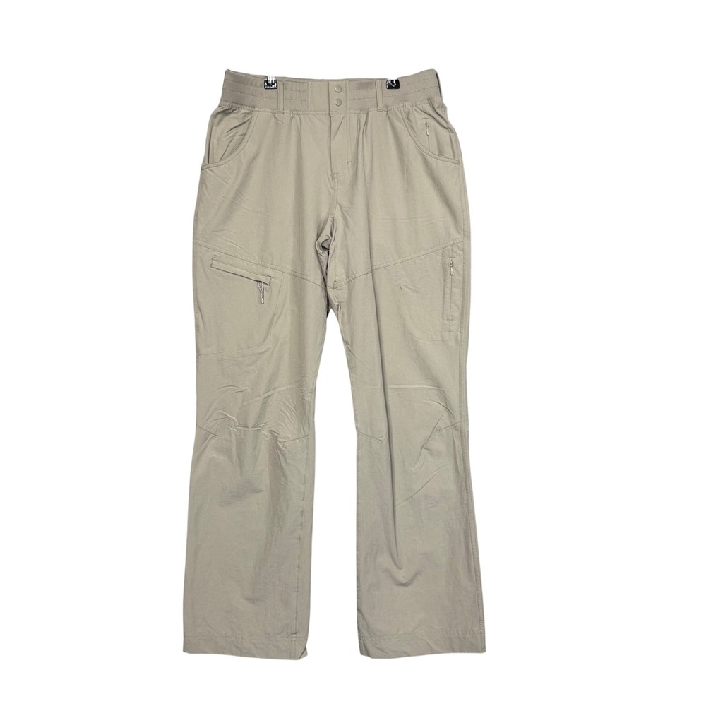Simms Fishing Pants Womens M Beige Gorpcore Outdoor Hiking Lightweight